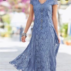 Blue dress mother of the bride